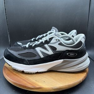 New Balance 990 Men's Size 11.5 Running Shoes Black Suede 990v6 Sneakers